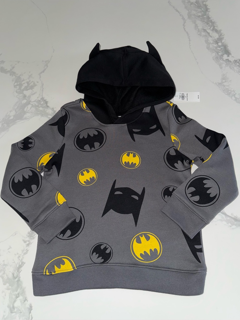Batman Kids Hoodie Sweatshirt Boys Size 4